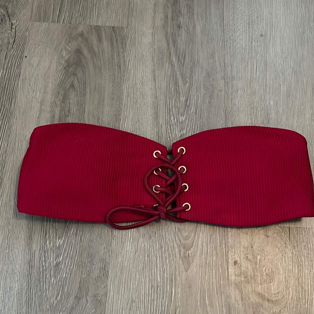 L.A hearts bikini top . Size M
